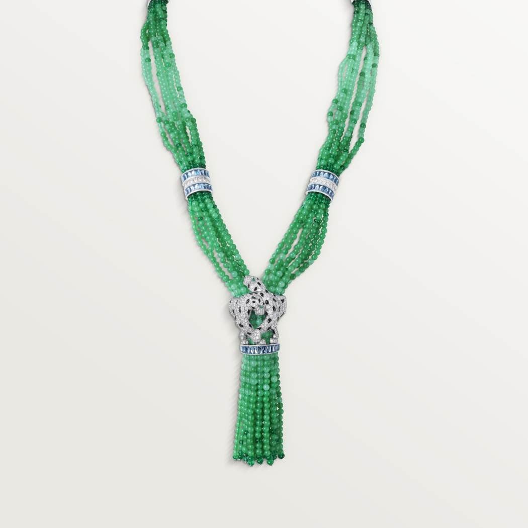 PANTHÈRE DE CARTIER necklace 18K white gold